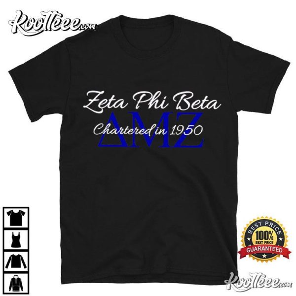 Zeta Phi Beta Chartered In 1950 T-Shirt