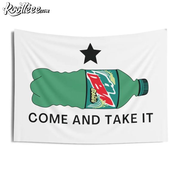 Mountain Dew Come And Take It Baja Blast Wall Tapestry