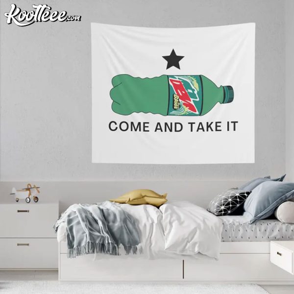 Mountain Dew Come And Take It Baja Blast Wall Tapestry