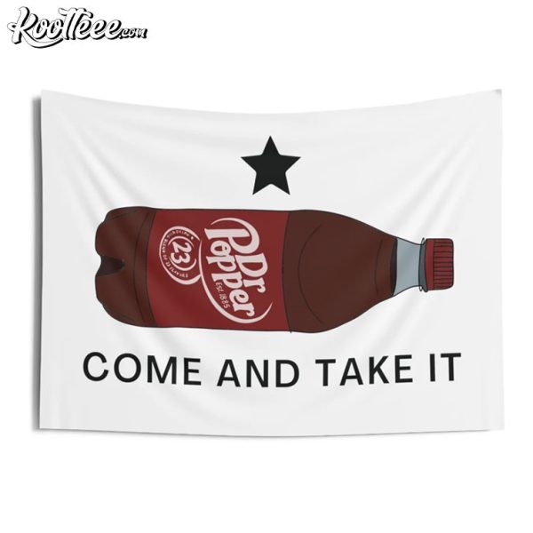 Dr Pepper Come And Take It Wall Tapestry