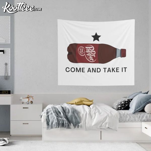 Dr Pepper Come And Take It Wall Tapestry