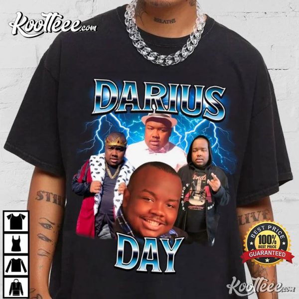 Darius Day Meme Vintage Gift For Fan T-Shirt