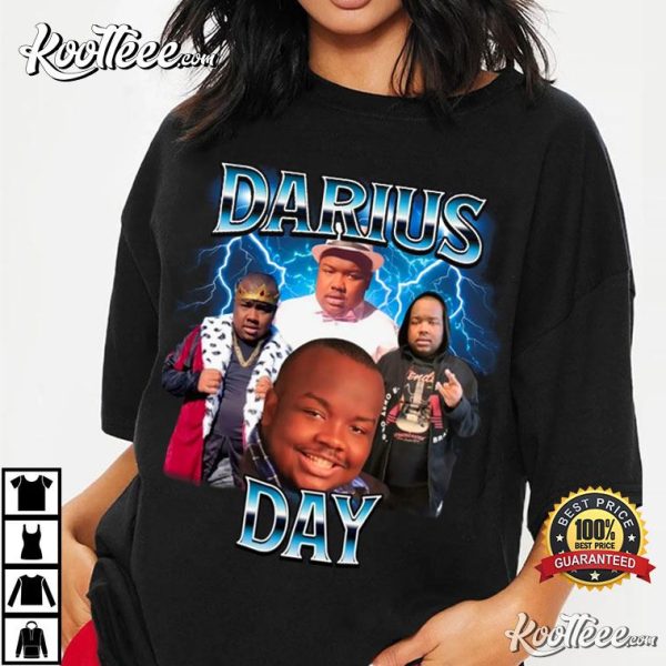 Darius Day Meme Vintage Gift For Fan T-Shirt