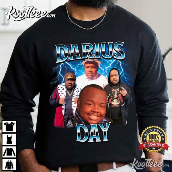 Darius Day Meme Vintage Gift For Fan T-Shirt