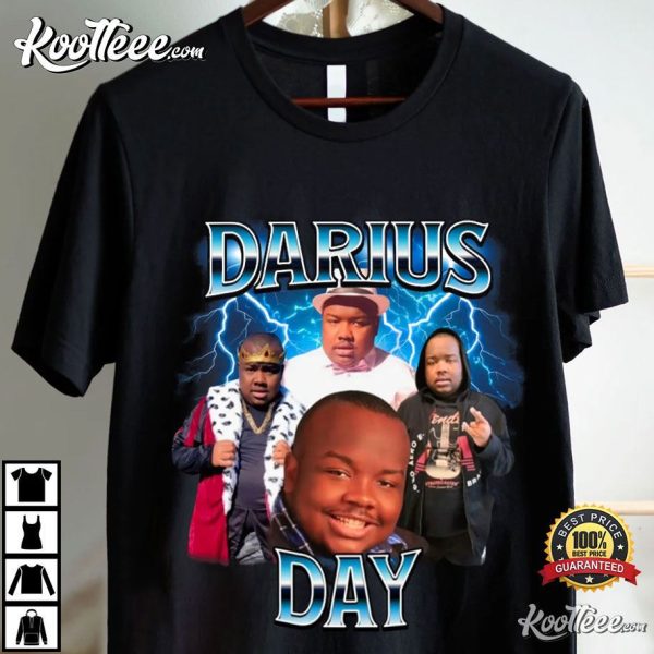 Darius Day Meme Vintage Gift For Fan T-Shirt