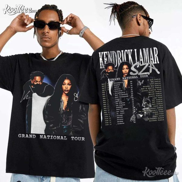 Kendrick Lamar Sza Grand National Tour Merch T-Shirt