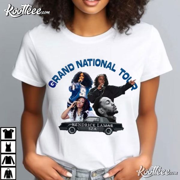 Grand National Tour Kendrick Lamar And Sza T-Shirt