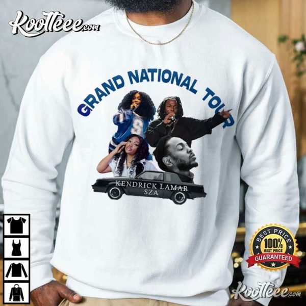 Grand National Tour Kendrick Lamar And Sza T-Shirt