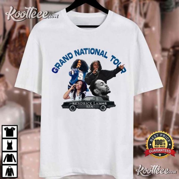 Grand National Tour Kendrick Lamar And Sza T-Shirt