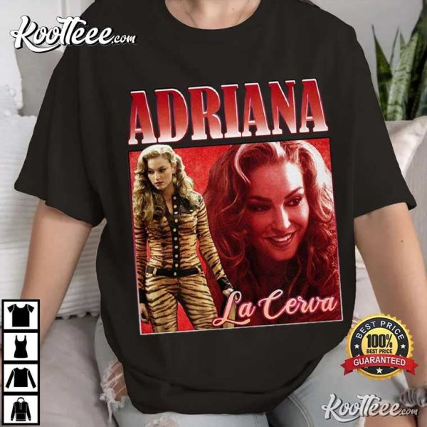 Adriana La Cerva The Sopranos Retro 90s T-Shirt