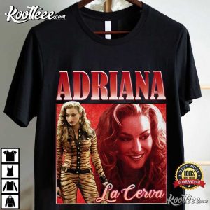 Adriana La Cerva The Sopranos Retro 90s T-Shirt Adriana La Cerva The Sopranos Retro 90s T Shirt (4)
