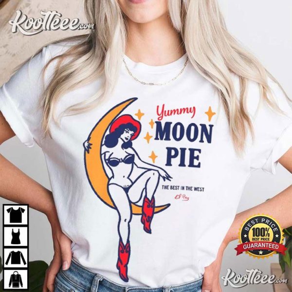 Rodeo Cowgirl Yummy Moon Pie T-Shirt