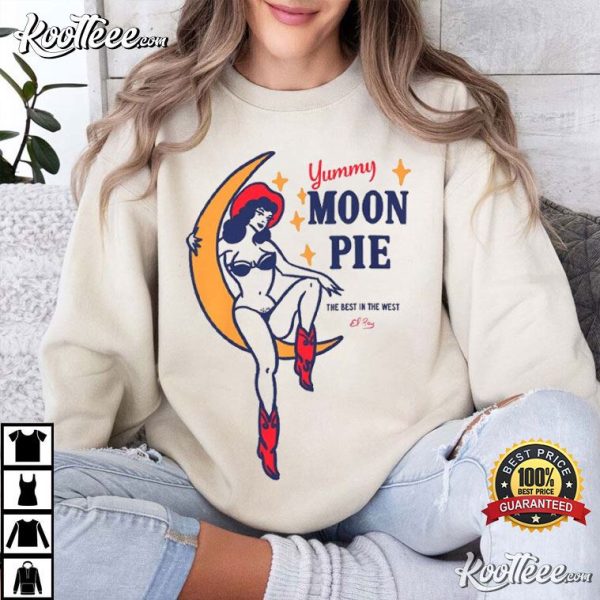 Rodeo Cowgirl Yummy Moon Pie T-Shirt