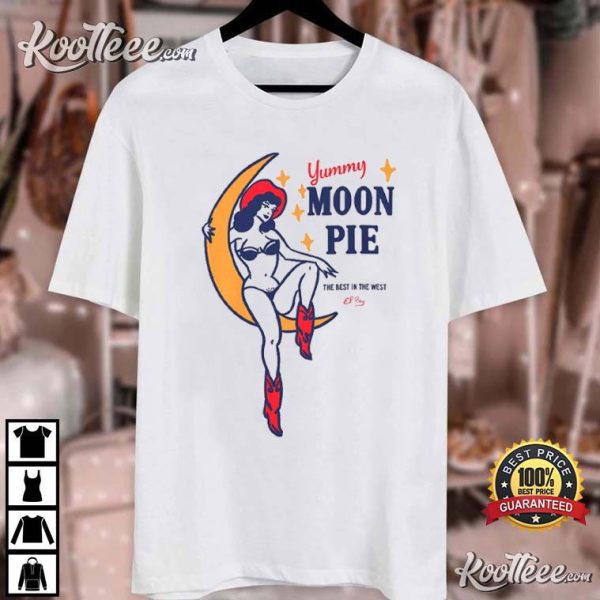 Rodeo Cowgirl Yummy Moon Pie T-Shirt