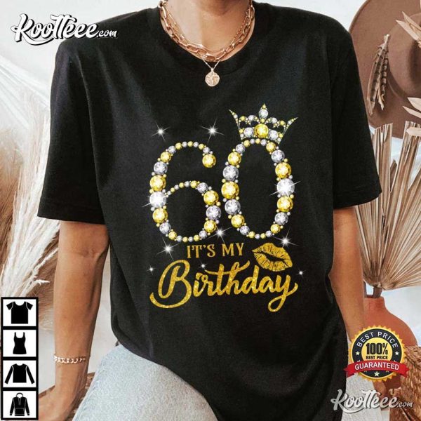 It’s My 60th Birthday Gift For Mom Grandma T-Shirt