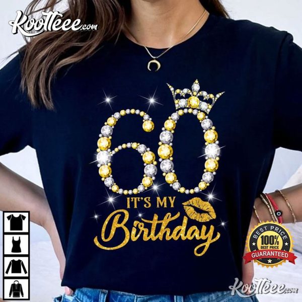 It’s My 60th Birthday Gift For Mom Grandma T-Shirt