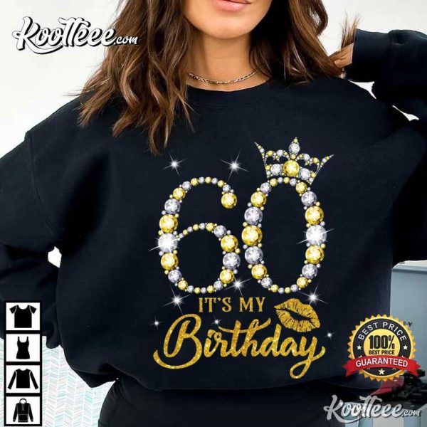 It’s My 60th Birthday Gift For Mom Grandma T-Shirt