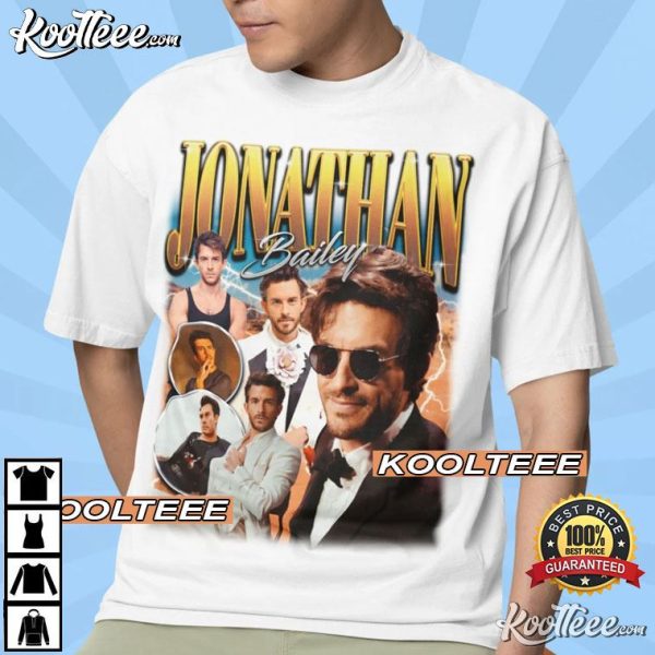 Jonathan Bailey Vintage Gift For Fan T-Shirt