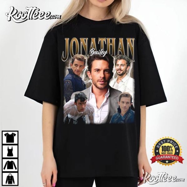 Vintage Jonathan Bailey Gift For Fan T-Shirt