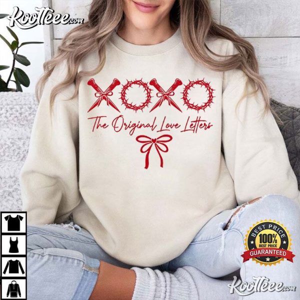 Valentine Gift XOXO The Original Love Letters Christian T-Shirt