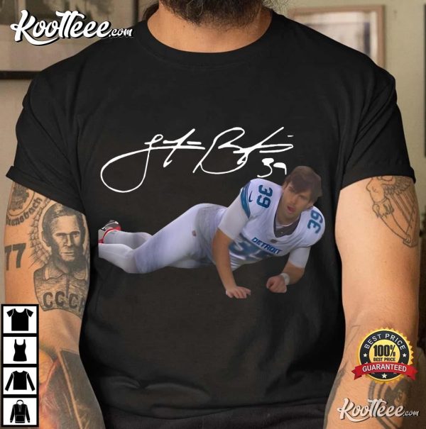 Retro Jake Bates Detroit Lions Funny T-Shirt