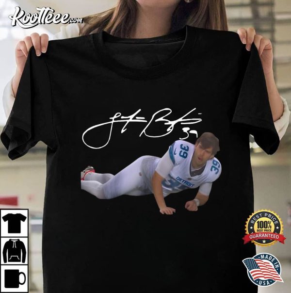 Retro Jake Bates Detroit Lions Funny T-Shirt