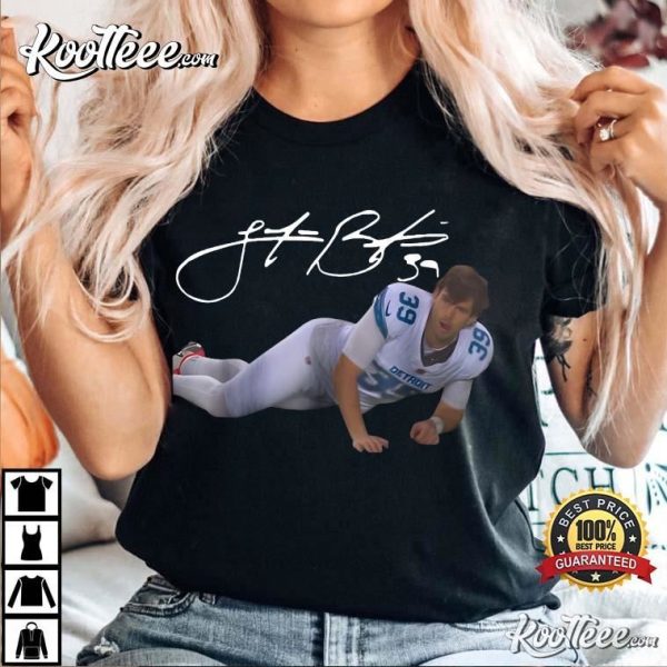 Retro Jake Bates Detroit Lions Funny T-Shirt