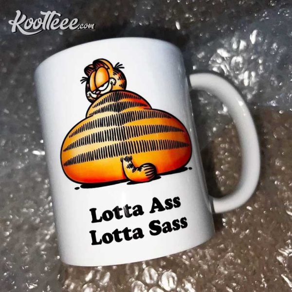 Garfield Lotta Ass Lotta Sass Mug