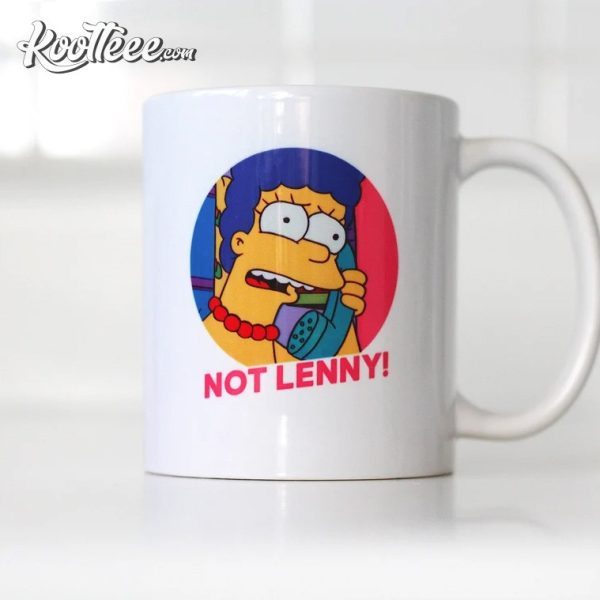 The Simpsons Not Lenny Mug