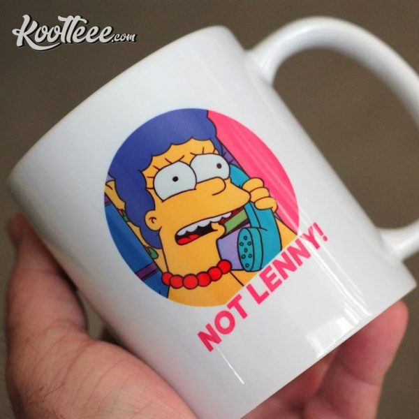 The Simpsons Not Lenny Mug