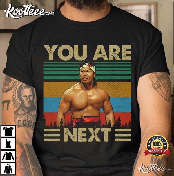 Bolo Yeung Bloodsport You Are Next Retro T-Shirt