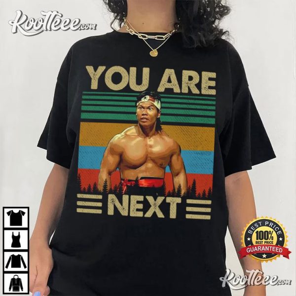 Bolo Yeung Bloodsport You Are Next Retro T-Shirt