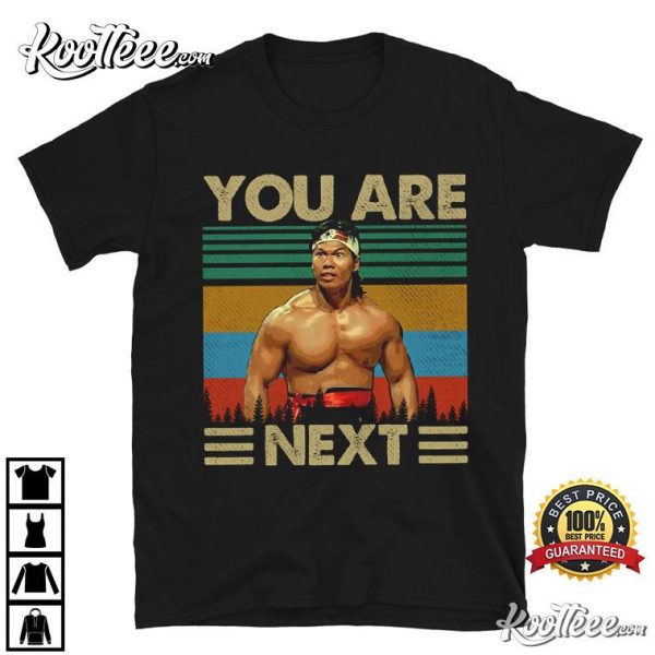 Bolo Yeung Bloodsport You Are Next Retro T-Shirt