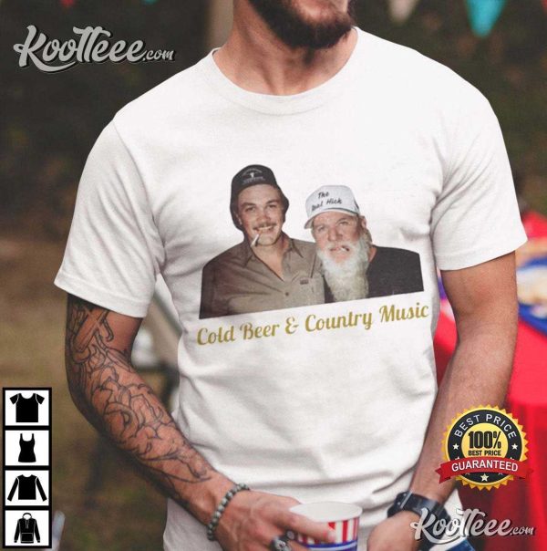 Zach Top John Daly Cold Beer And Country Music T-Shirt