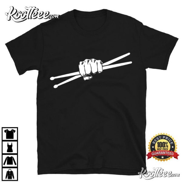 Drummer Gift Drum Sticks T-Shirt