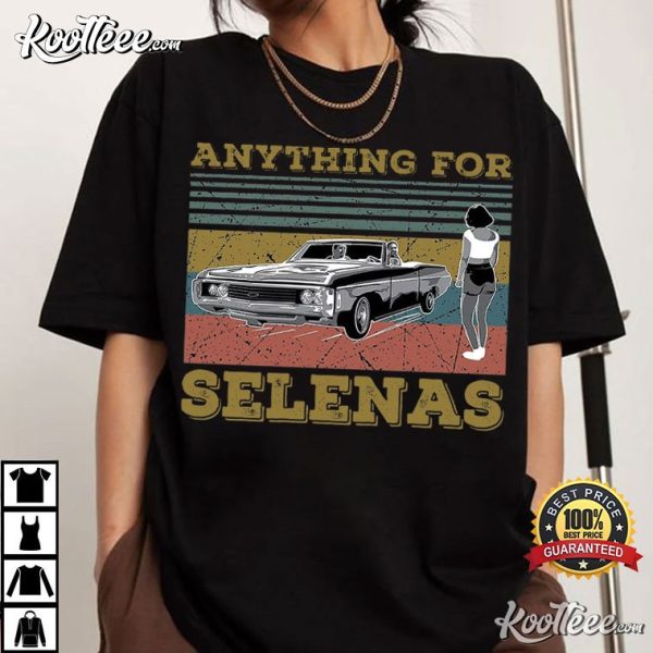 Selena Quintanilla Anything For Selenas Vintage T-Shirt