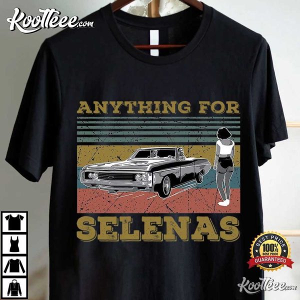 Selena Quintanilla Anything For Selenas Vintage T-Shirt