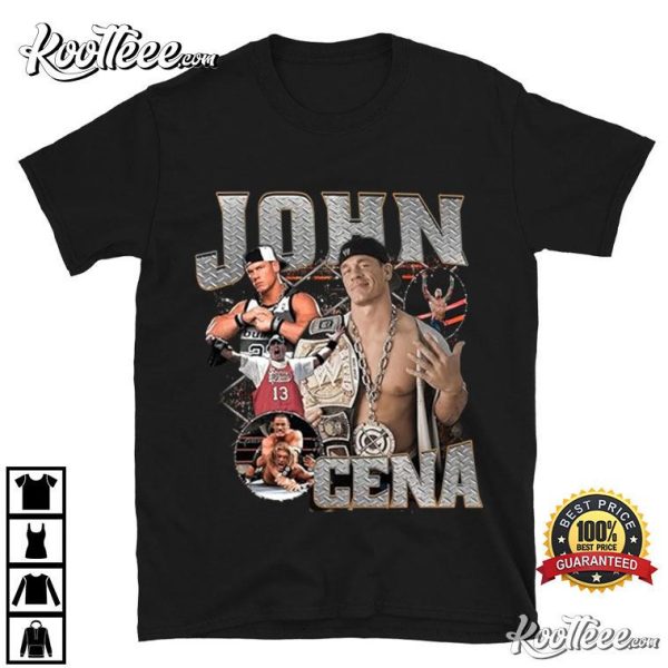 Retro John Cena American Professional Wrestler T-Shirt