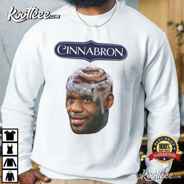 LeBron James Cinnabron Meme T-Shirt