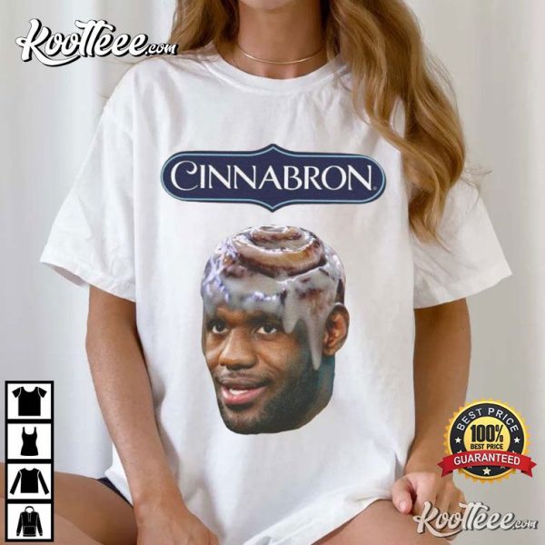 LeBron James Cinnabron Meme T-Shirt