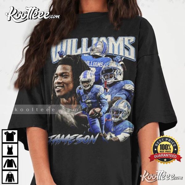 Jameson Williams Wide Receiver Vintage T-Shirt