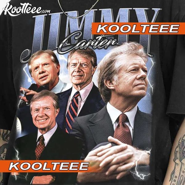 Jimmy Carter US President Vintage Style T-Shirt