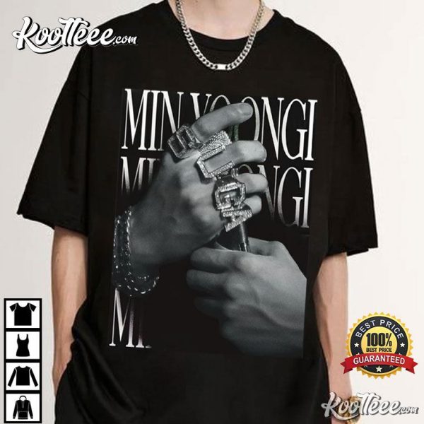 Suga Min Yoongi BTS Agust D Vintage T-Shirt