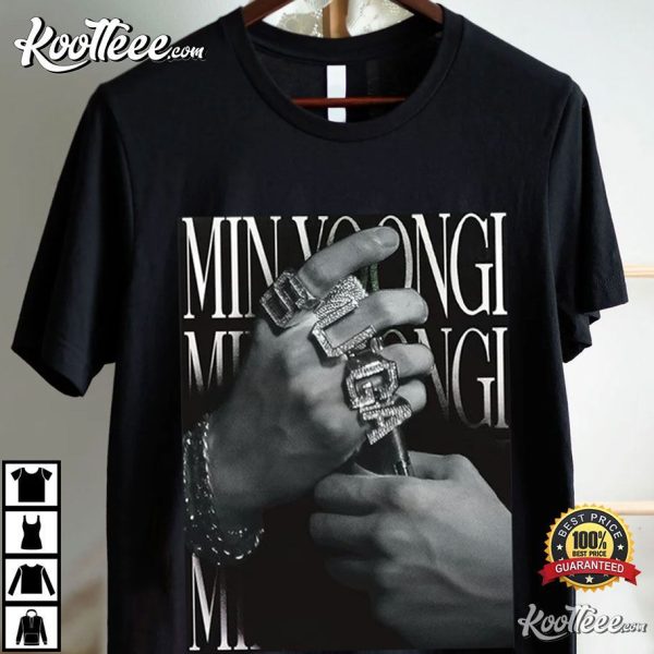 Suga Min Yoongi BTS Agust D Vintage T-Shirt