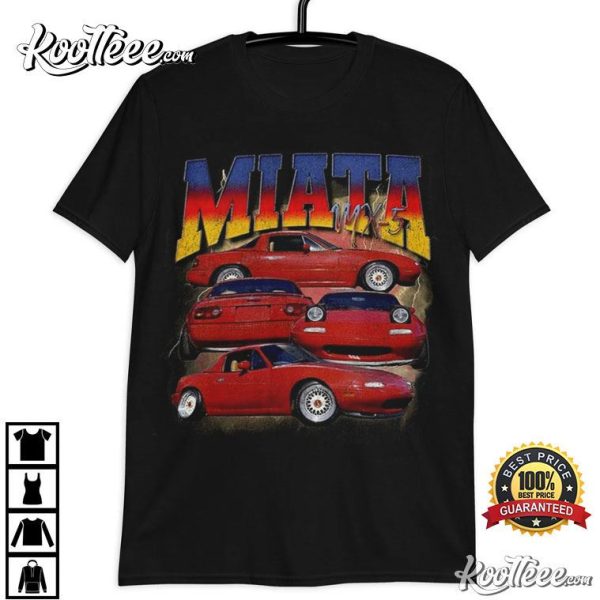 Miata Mazda MX-5 Car Vintage 90s T-Shirt