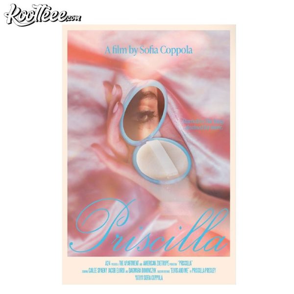 Priscilla 2023 Sofia Coppola Movie Poster