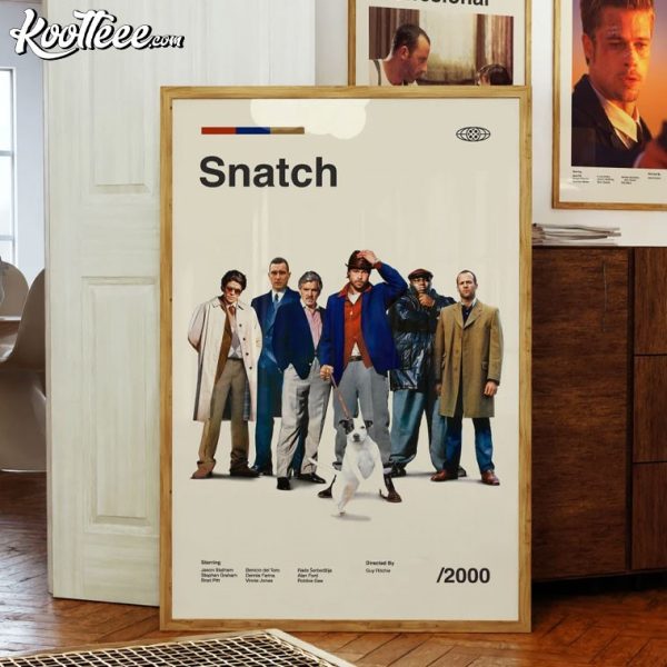 Snatch Brad Pitt Guy Ritchie Movie Poster