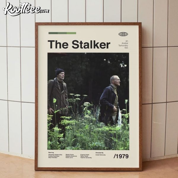 The Stalker 1979 Andrei Tarkovsky Vintage Movie Poster