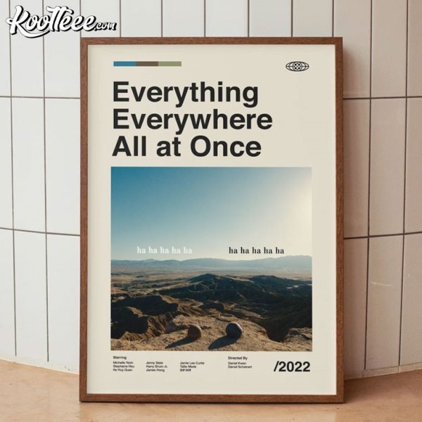 Everything Everywhere All at Once Hollywood Movie Poster