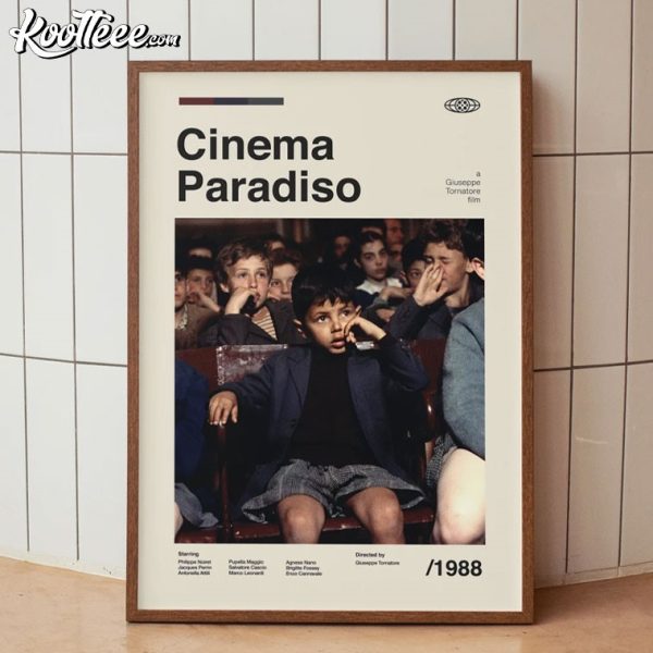 Cinema Paradiso 1988 Vintage Movie Poster